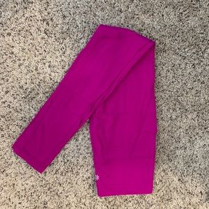 pink athleta leggings